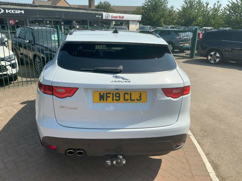 Jaguar F-Pace 2.0D 180 Chequered Flag Awd - 2019 19 WF19CLJ White #4