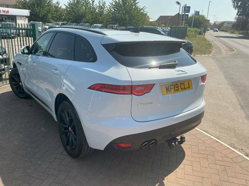 Jaguar F-Pace 2.0D 180 Chequered Flag Awd - 2019 19 WF19CLJ White #3