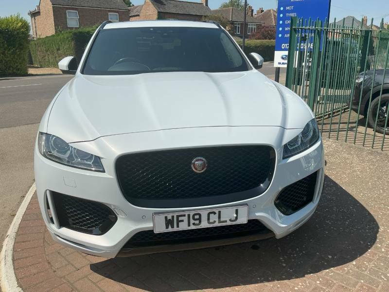 Jaguar F-Pace 2.0D 180 Chequered Flag Awd - 2019 19 WF19CLJ White #2