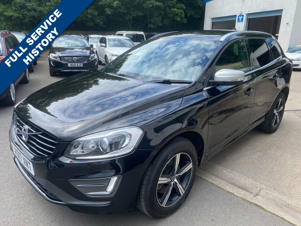 Volvo XC60 2017 2.4 D4 R-design Lux Nav Suv A Black