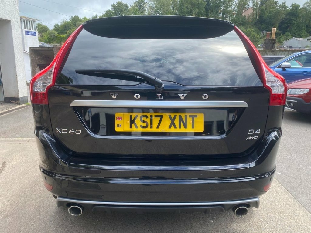 Volvo XC60 2017 2.4 D4 R-design Lux Nav Suv A Black #5