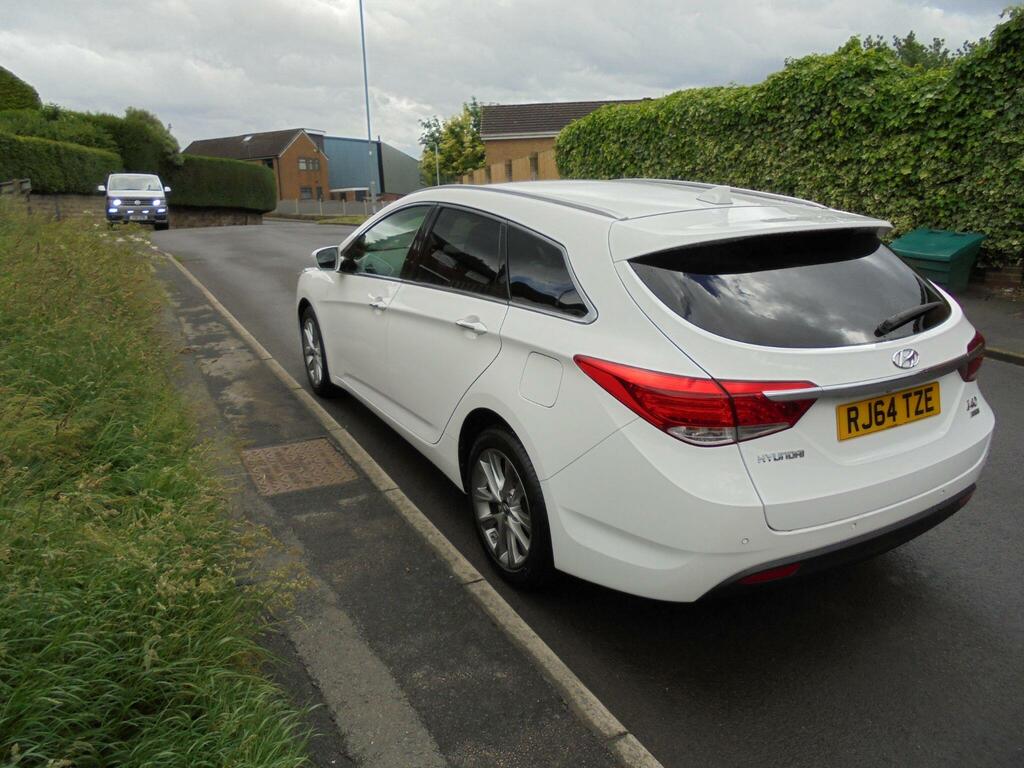 Hyundai I40 Style White #6
