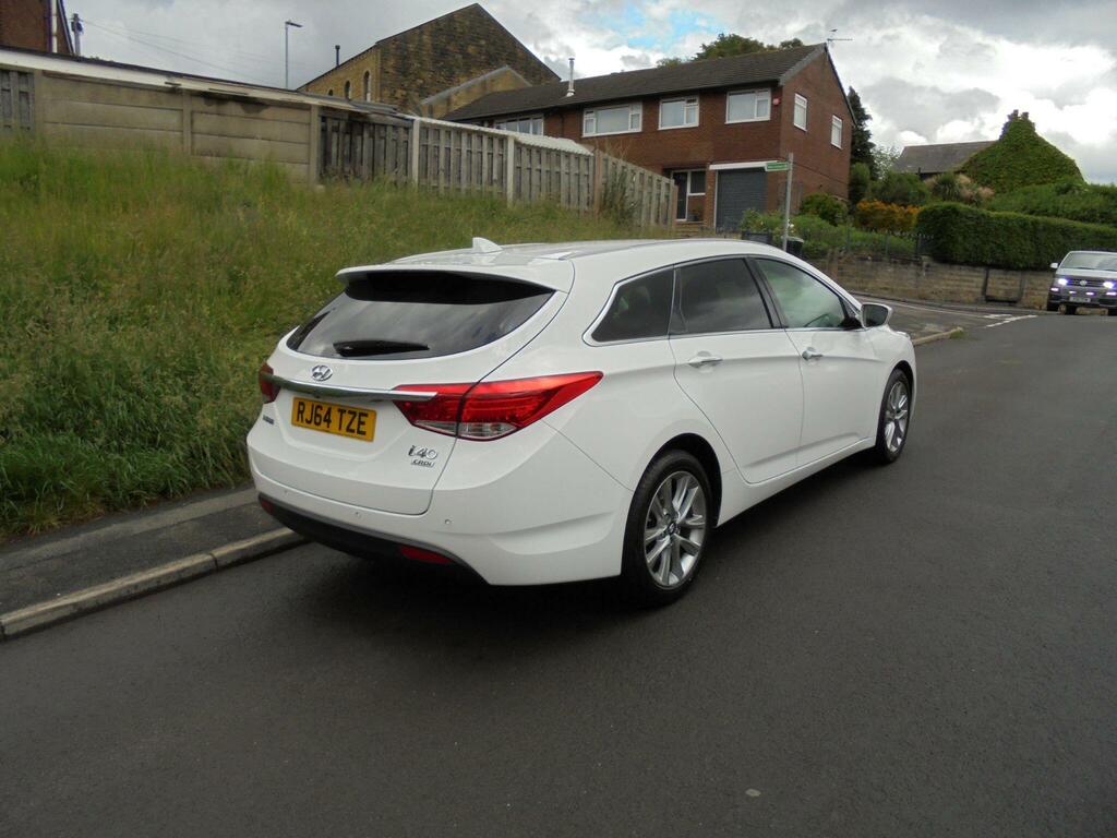 Hyundai I40 Style White #4