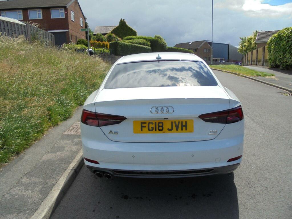 Audi A5 S Line White #4