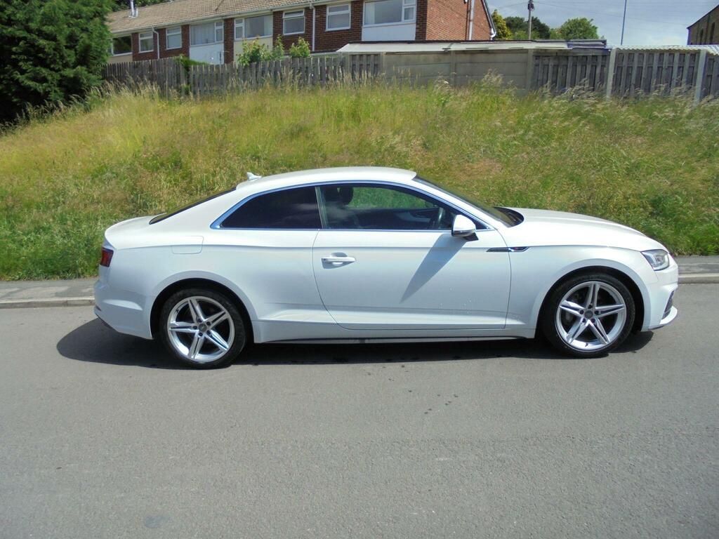 Audi A5 S Line White #3