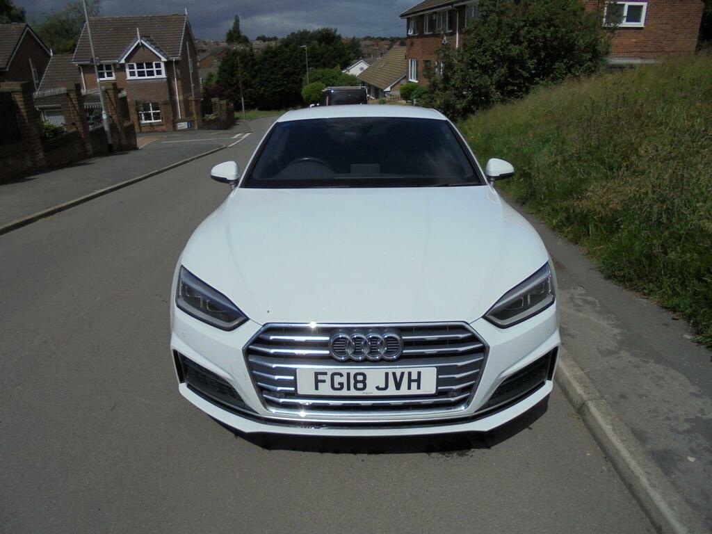 Audi A5 S Line White #2