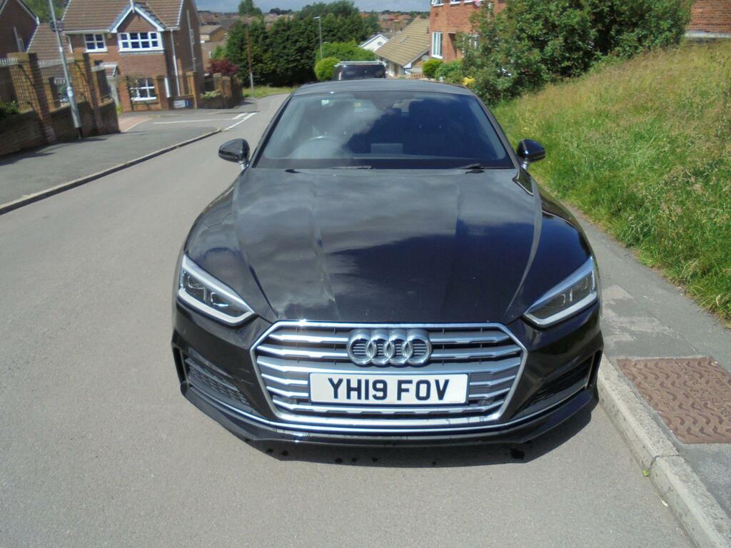 Audi A5 S Line Black #3
