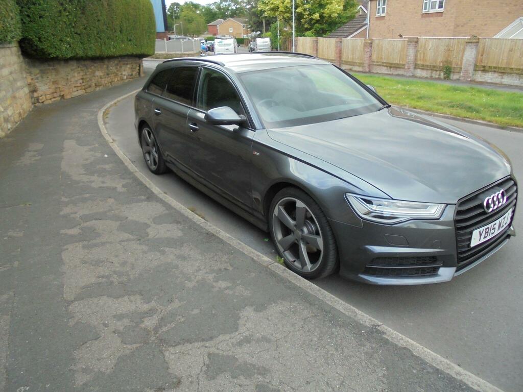 Audi A6 Avant Black Edition Grey #2