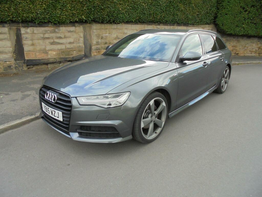 Audi A6 Avant Black Edition Grey