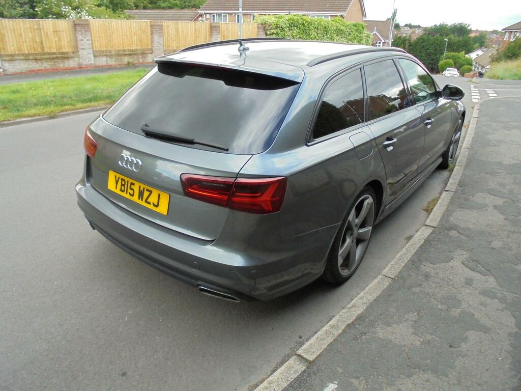 Audi A6 Avant Black Edition Grey #5