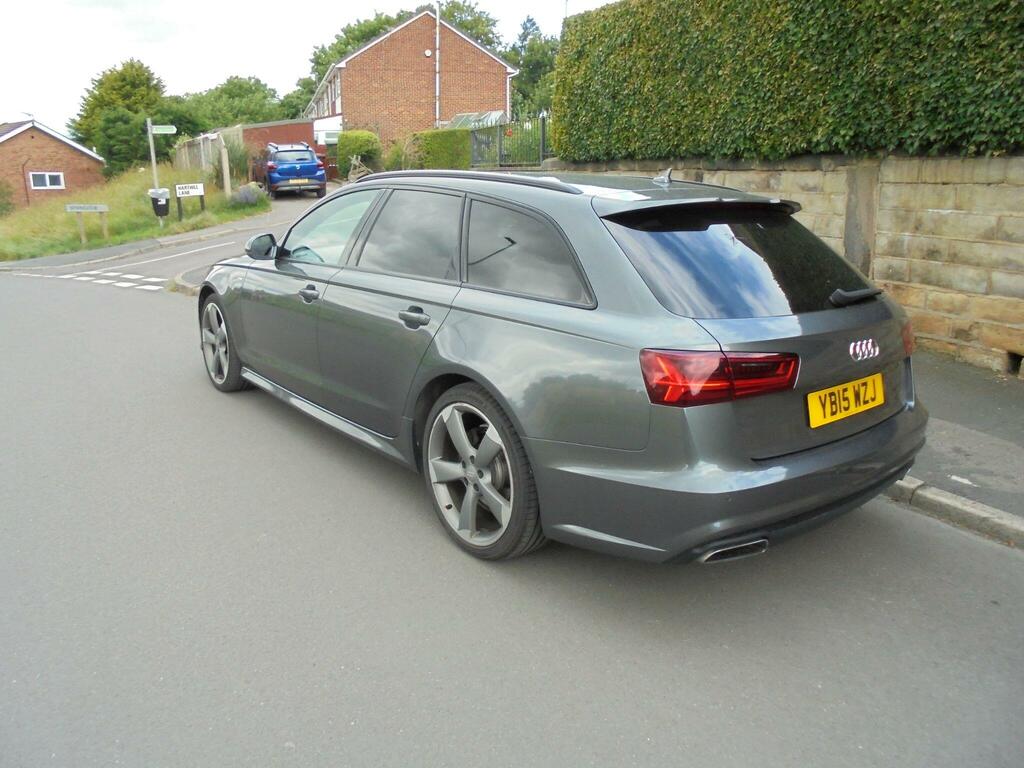 Audi A6 Avant Black Edition Grey #6