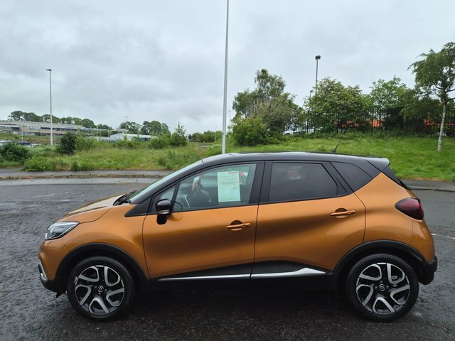 Renault Captur 2018 1.5 Dci Energy Iconic2018,sat Nav,bluetooth,d HT18YWY Orange #2