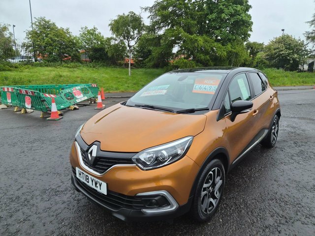 Renault Captur 2018 1.5 Dci Energy Iconic2018,sat Nav,bluetooth,d HT18YWY Orange #6