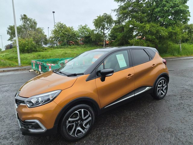 Renault Captur 2018 1.5 Dci Energy Iconic2018,sat Nav,bluetooth,d HT18YWY Orange #3