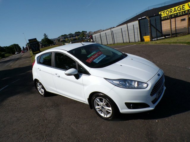 Ford Fiesta 2016 1.0T Zetec 2016,Bluetooth,parking Sensors,dab White #4