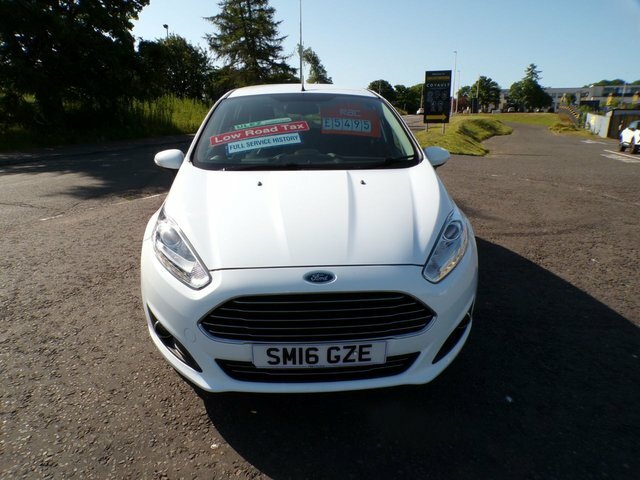 Ford Fiesta 2016 1.0T Zetec 2016,Bluetooth,parking Sensors,dab White #5