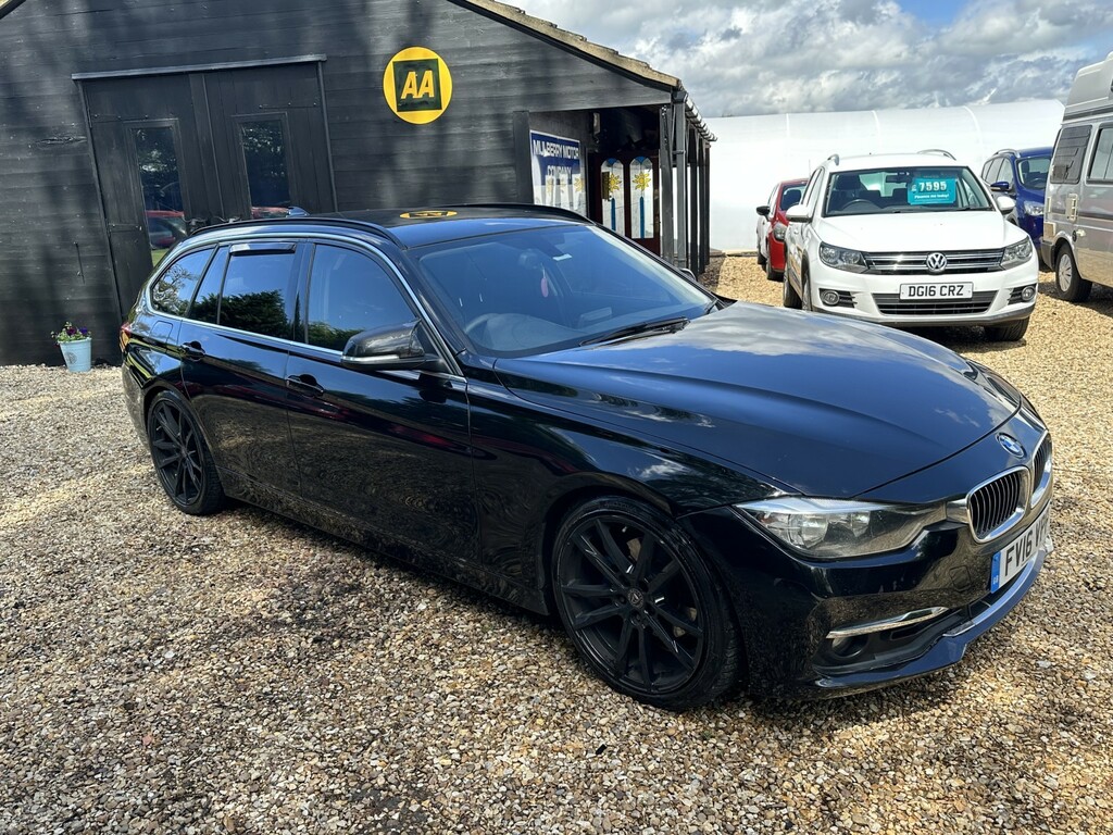 BMW 3 Series 320D Xdrive M Sport Step 2016 White #3