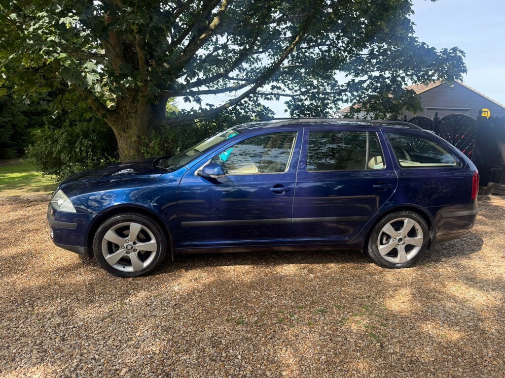 Skoda Octavia 2.0 Tdi Elegance Blue #3