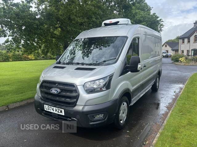 Ford Transit Custom 2.0 Ecoblue 165Ps H2 Trend Van Dap LO74HZM Silver #5