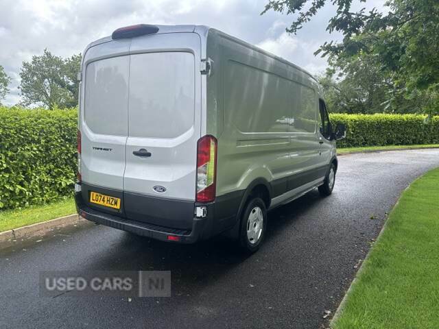 Ford Transit Custom 2.0 Ecoblue 165Ps H2 Trend Van Dap LO74HZM Silver #2