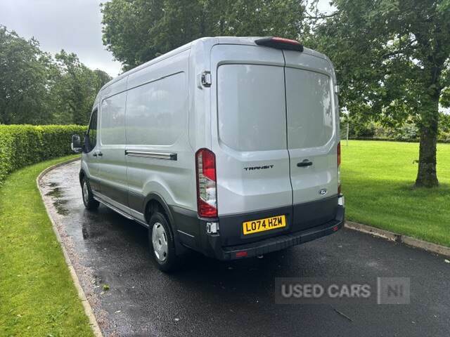 Ford Transit Custom 2.0 Ecoblue 165Ps H2 Trend Van Dap LO74HZM Silver #4