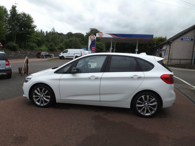 BMW 2 Series Active Tourer 2.0 218D Sport Mpv White #4