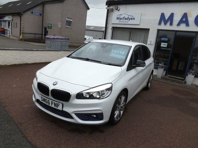 BMW 2 Series Active Tourer 2.0 218D Sport Mpv White #3