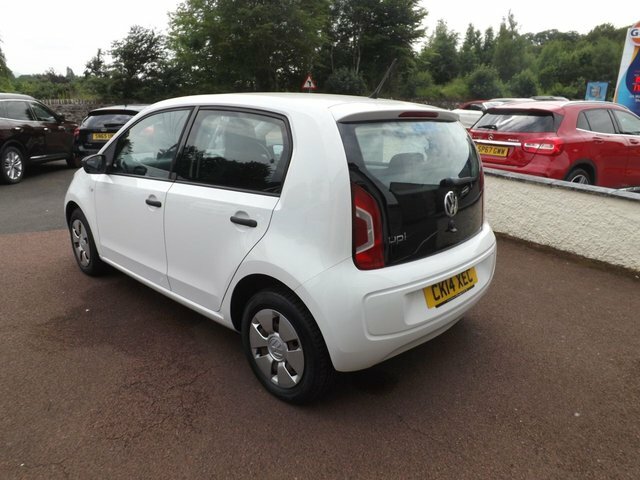 Volkswagen Up 1.0 Take Up Hatchback White #5