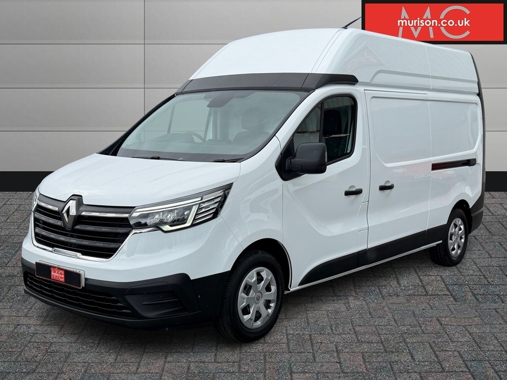 Renault Trafic Lh30 Business Dci Blue L2h2 MH72KMY White #3
