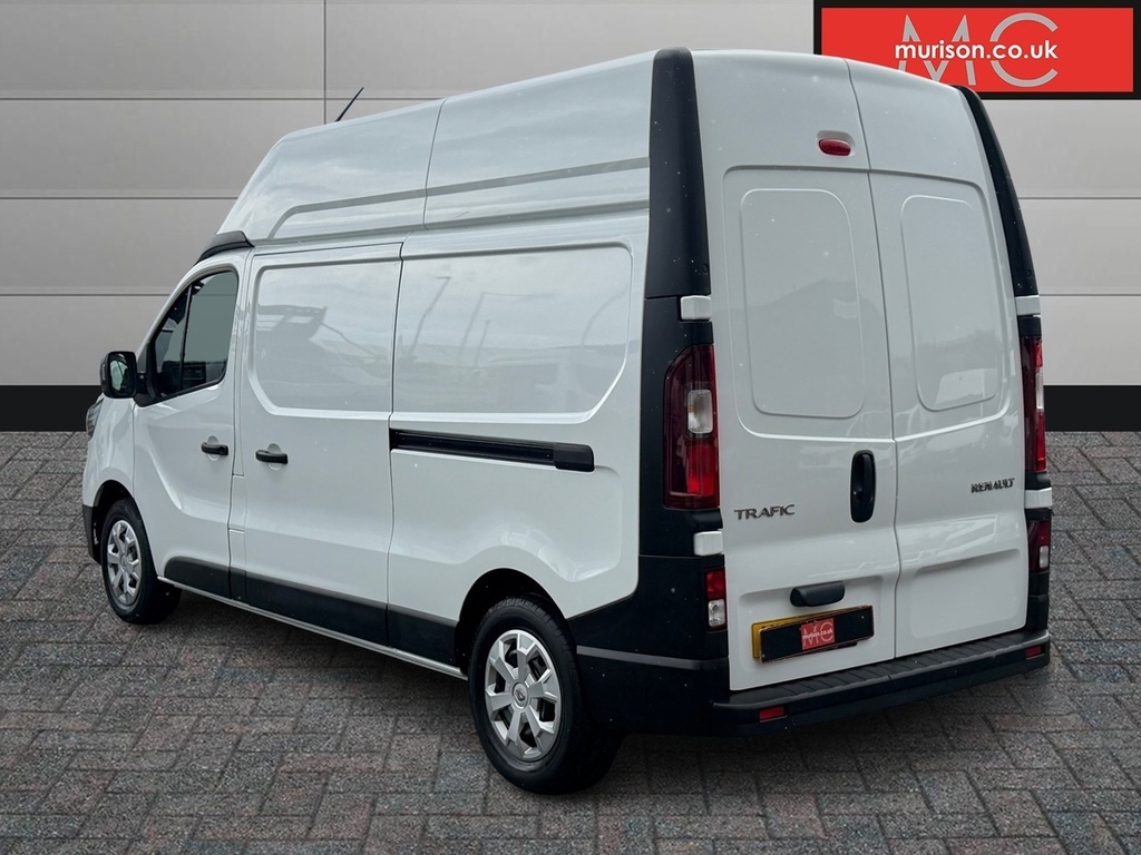 Renault Trafic Lh30 Business Dci Blue L2h2 MH72KMY White #5
