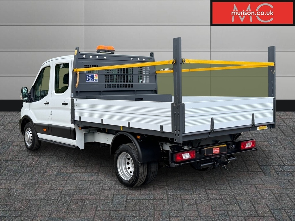 Ford Transit Custom T350 Leader Ecoblue L3 Crewcab Trw FM21YZU White #5