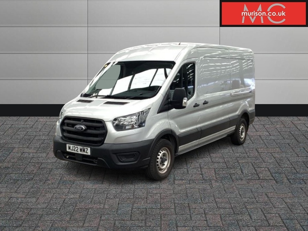 Ford Transit Custom 350 Leader Ecoblue L3h2 MJ22WMZ Silver #2