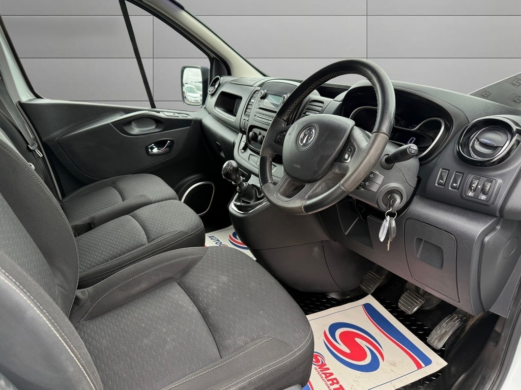 Vauxhall Vivaro L1h1 2900 Cdti Biturbo White #9