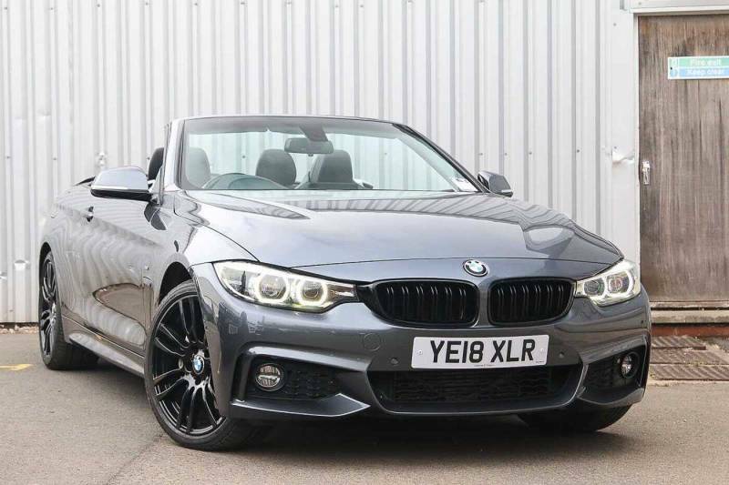 BMW 4 Series 435D Xdrive M Sport Professional Media Grey