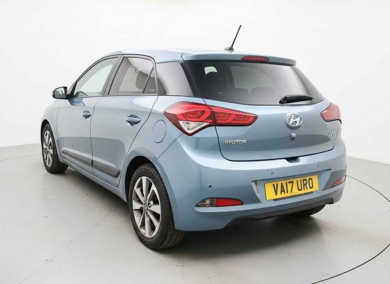 Hyundai I20 1.2 Premium Nav - 2017 VA17URO Blue #2