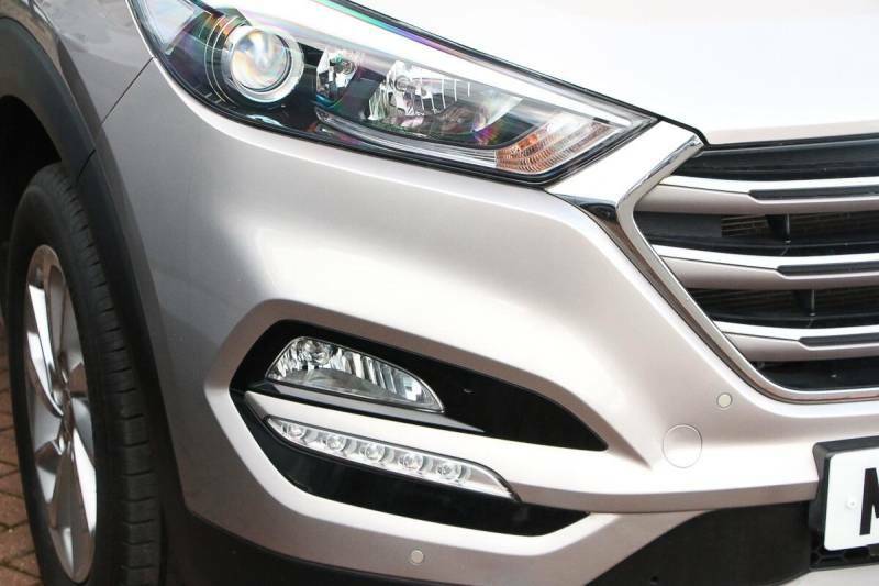 Hyundai Tucson 1.7 Crdi Blue Drive Premium Suv White #3