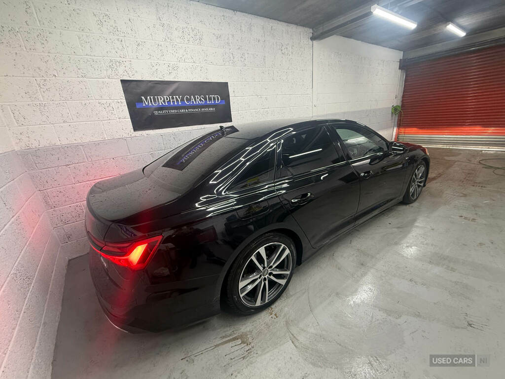 Audi A6 40 Tdi S Line S Tronic BA58YGB Black #3