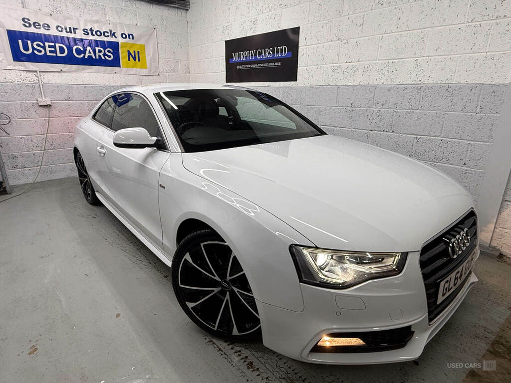 Audi A5 2.0 Tdi 177 S Line Multitronic GL64GUF White #2