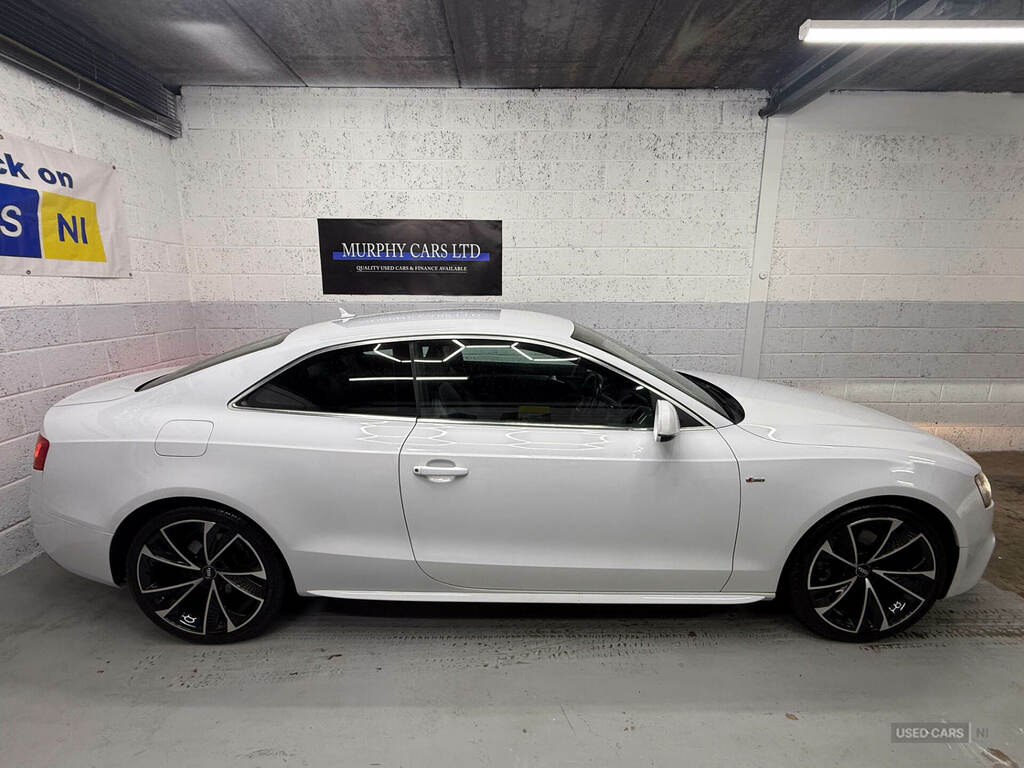 Audi A5 2.0 Tdi 177 S Line Multitronic White