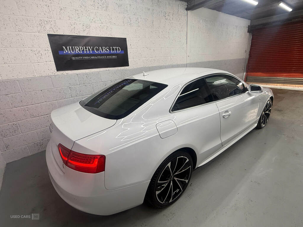 Audi A5 2.0 Tdi 177 S Line Multitronic GL64GUF White #6