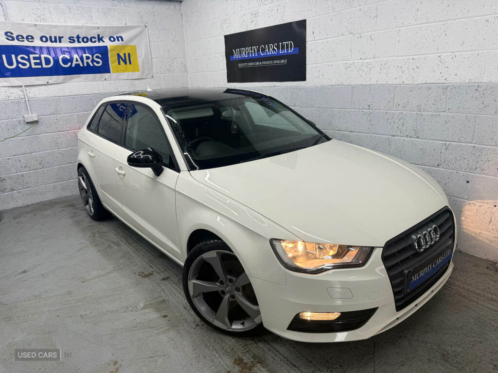Audi A3 1.6 Tdi 110 Sport White