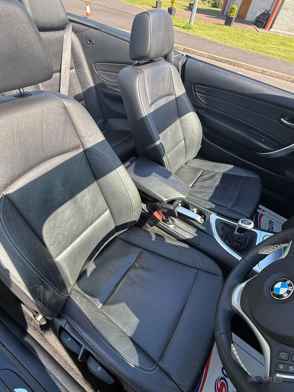 BMW 1 Series Convertible Grey #9