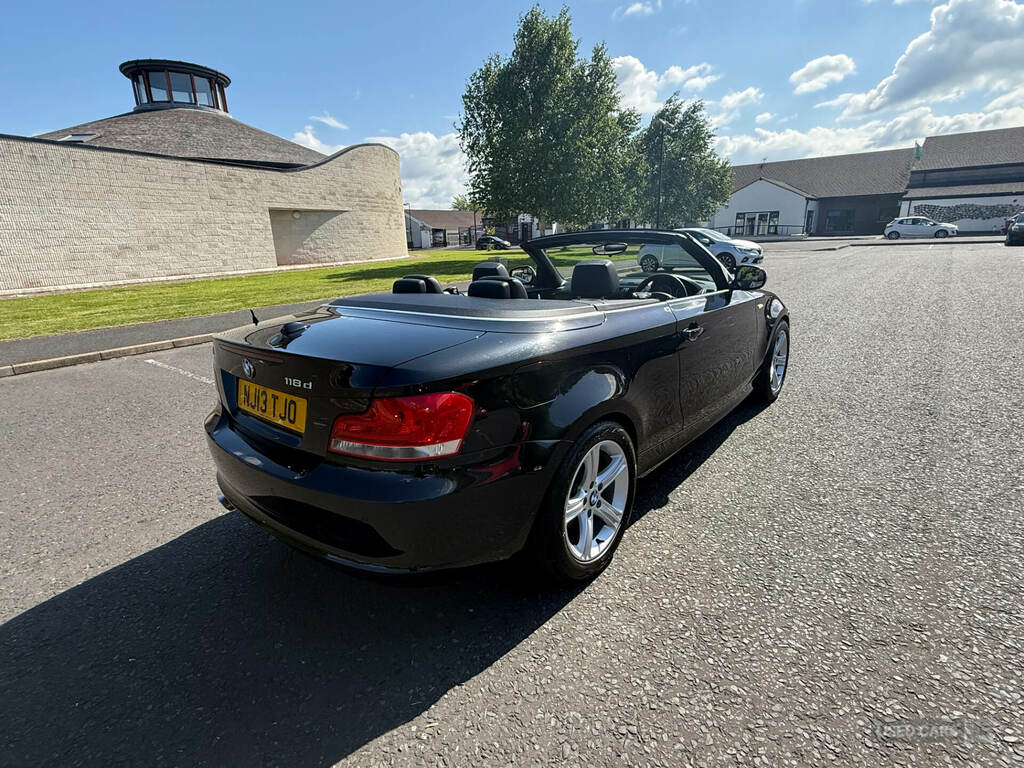 BMW 1 Series Convertible Grey #3