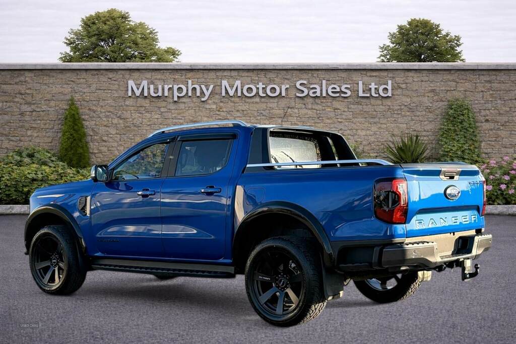 Ford Ranger Pick Up Double Cab Wildtrak 2.0 Ecoblue 205 SK26XNA Blue #4