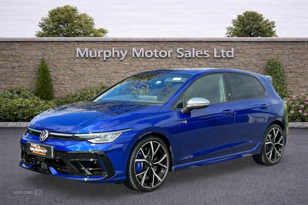 Volkswagen Golf 2.0 Tsi 333 R 4Motion Dsg VU25FNJ Blue #4