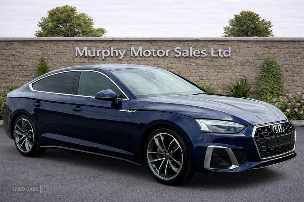 Audi A5 40 Tdi 204 Quattro S Line S Tronic Blue