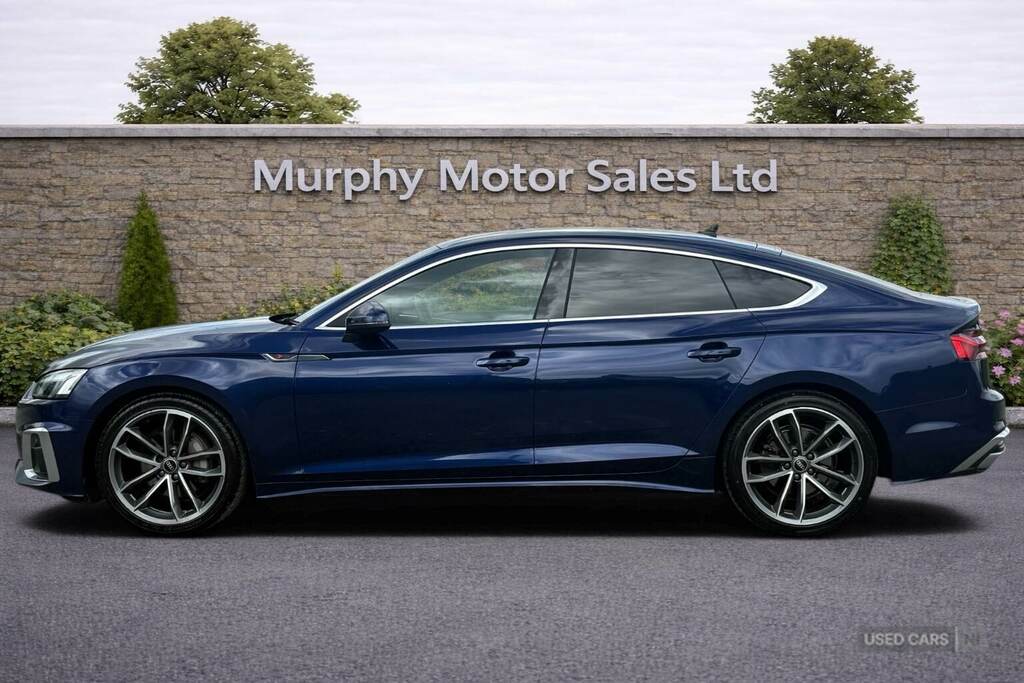 Audi A5 40 Tdi 204 Quattro S Line S Tronic MM72FYX Blue #6