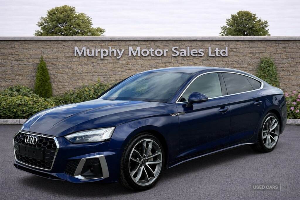 Audi A5 40 Tdi 204 Quattro S Line S Tronic MM72FYX Blue #5