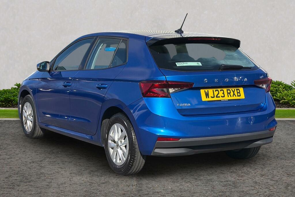 Skoda Fabia 1.0 Tsi Se Comfort WJ23RXB Blue #3