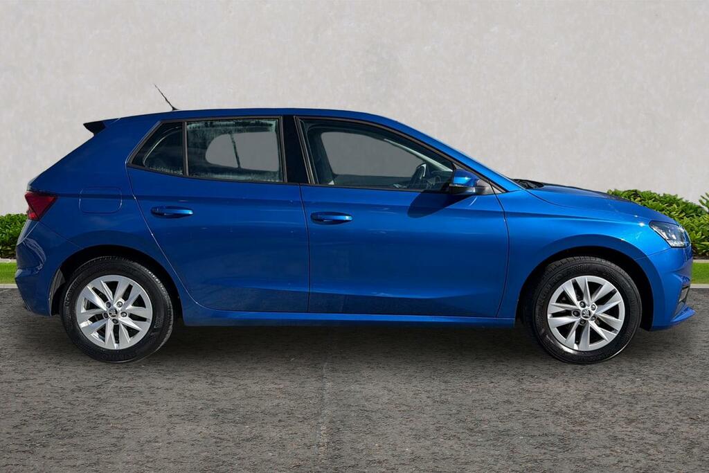 Skoda Fabia 1.0 Tsi Se Comfort WJ23RXB Blue #4